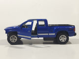 Welly No. 49759 1999 Chevrolet Silverado 1500 Pickup Truck Blue 1/36 Scale Die Cast Toy Car Vehicle with Opening Doors