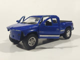 Welly No. 49759 1999 Chevrolet Silverado 1500 Pickup Truck Blue 1/36 Scale Die Cast Toy Car Vehicle with Opening Doors