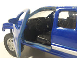 Welly No. 49759 1999 Chevrolet Silverado 1500 Pickup Truck Blue 1/36 Scale Die Cast Toy Car Vehicle with Opening Doors