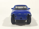 Welly No. 49759 1999 Chevrolet Silverado 1500 Pickup Truck Blue 1/36 Scale Die Cast Toy Car Vehicle with Opening Doors