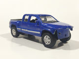 Welly No. 49759 1999 Chevrolet Silverado 1500 Pickup Truck Blue 1/36 Scale Die Cast Toy Car Vehicle with Opening Doors