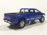 Welly No. 49759 1999 Chevrolet Silverado 1500 Pickup Truck Blue 1/36 Scale Die Cast Toy Car Vehicle with Opening Doors