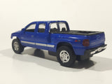 Welly No. 49759 1999 Chevrolet Silverado 1500 Pickup Truck Blue 1/36 Scale Die Cast Toy Car Vehicle with Opening Doors
