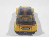 2014 Hot Wheels Track Aces Super Gnat Yellow Die Cast Toy Car Vehicle