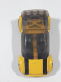 2014 Hot Wheels Track Aces Super Gnat Yellow Die Cast Toy Car Vehicle