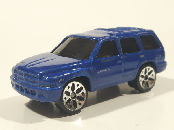 Maisto Dodge Durango Blue Die Cast Toy Car Vehicle