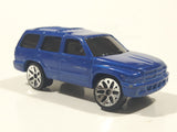 Maisto Dodge Durango Blue Die Cast Toy Car Vehicle