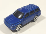 Maisto Dodge Durango Blue Die Cast Toy Car Vehicle