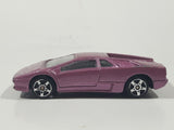 Maisto Lamborghini Diablo Metallic Purple Pink 1/64 Scale Die Cast Toy Dream Super Car Vehicle