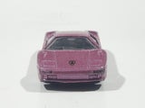 Maisto Lamborghini Diablo Metallic Purple Pink 1/64 Scale Die Cast Toy Dream Super Car Vehicle