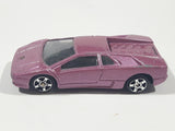 Maisto Lamborghini Diablo Metallic Purple Pink 1/64 Scale Die Cast Toy Dream Super Car Vehicle