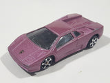 Maisto Lamborghini Diablo Metallic Purple Pink 1/64 Scale Die Cast Toy Dream Super Car Vehicle