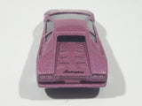 Maisto Lamborghini Diablo Metallic Purple Pink 1/64 Scale Die Cast Toy Dream Super Car Vehicle
