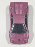 Maisto Lamborghini Diablo Metallic Purple Pink 1/64 Scale Die Cast Toy Dream Super Car Vehicle