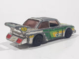 Vintage 1980 Kenner CPG Prod. Fast 111s Dynamo 1976 BMW 320i Green, Yellow, and White Die Cast Toy Car Vehicle - Made in Hong Kong
