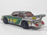 Vintage 1980 Kenner CPG Prod. Fast 111s Dynamo 1976 BMW 320i Green, Yellow, and White Die Cast Toy Car Vehicle - Made in Hong Kong