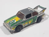 Vintage 1980 Kenner CPG Prod. Fast 111s Dynamo 1976 BMW 320i Green, Yellow, and White Die Cast Toy Car Vehicle - Made in Hong Kong