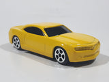 2008 Maisto Speed Wheels 2006 Chevrolet Camaro Concept Yellow Die Cast Toy Car Vehicle 1:64 Scale