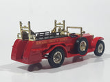 Vintage Lesney Matchbox Models of YesterYear No. Y-6 Rolls Royce Borough Green & District Ladder Fire Truck Red Die Cast Toy Antique Car Vehicle