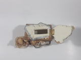 Vintage Cherison Teddy Bears and Toy Box Hand Painted 5" Tall Resin Figurine with Hidden Coin Bank