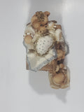 Vintage Cherison Teddy Bears and Toy Box Hand Painted 5" Tall Resin Figurine with Hidden Coin Bank