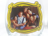 2020 Warner Bros. Friends Television Series Group Photo and Central Perk 4 3/4" Tall Glass Cup Set of 2