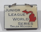 Junior League World Series Taylor Michigan 1999 JLWS Dream Team Stats Score Sheet Two Page "Good Luck To All!!!" Enamel Metal Lapel Pin