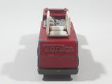 1992 Tonka Red Fire Ladder and Hook Truck Die Cast Toy Vehicle - McDonald's Happy Meal