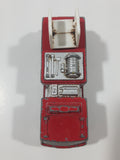 1992 Tonka Red Fire Ladder and Hook Truck Die Cast Toy Vehicle - McDonald's Happy Meal