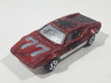 Marz Karz Ferrari #77 Painted Dark Red No. 8926 Die Cast Toy Car Vehicle