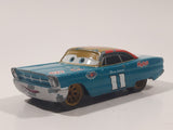 Disney Pixar Cars #11 Mario Andretti Teal Blue Green 427 C.I. Die Cast Toy Race Car Vehicle