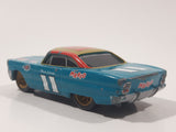 Disney Pixar Cars #11 Mario Andretti Teal Blue Green 427 C.I. Die Cast Toy Race Car Vehicle