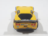 Disney Pixar Cars #24 Jeff Gorvette World Grand Prix Yellow Die Cast Toy Race Car Vehicle V2814