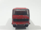 Vintage Majorette Renault Semi Delivery Truck Red 1/100 Die Cast Toy Car Vehicle Made in France