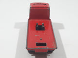Vintage Majorette Renault Semi Delivery Truck Red 1/100 Die Cast Toy Car Vehicle Made in France