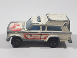 Vintage Majorette No. 269 Ambulance White 1/64 Scale Die Cast Toy Car Vehicle