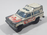 Vintage Majorette No. 269 Ambulance White 1/64 Scale Die Cast Toy Car Vehicle