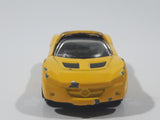 Maisto 2001 Opel Speedster Yellow Die Cast Toy Car Vehicle