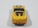 Maisto 2001 Opel Speedster Yellow Die Cast Toy Car Vehicle