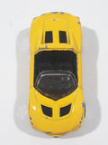 Maisto 2001 Opel Speedster Yellow Die Cast Toy Car Vehicle