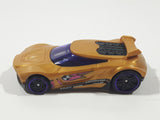 2018 Hot Wheels Mystery Models Chicane Gold Die Cast Toy Race Car Vehicle