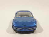 Maisto '97 Chevrolet Corvette Metallic Light Blue Die Cast Toy Car Vehicle