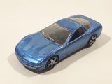 Maisto '97 Chevrolet Corvette Metallic Light Blue Die Cast Toy Car Vehicle