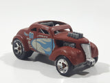2009 Hot Wheels Racing Pass'n Gasser Flat Brown Die Cast Toy Race Car Vehicle