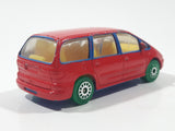 RealToy Ford Galaxy Mini Van Red Die Cast Toy Car Vehicle