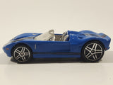 2007 Hot Wheels Ford GTX1 Enamel Blue Die Cast Toy Car Vehicle