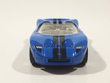 2007 Hot Wheels Ford GTX1 Enamel Blue Die Cast Toy Car Vehicle