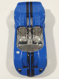 2007 Hot Wheels Ford GTX1 Enamel Blue Die Cast Toy Car Vehicle