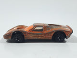 Vintage Zee Toys Dyna Wheels D53 Ford MK IV Brown Orange Die Cast Toy Car Vehicle