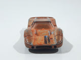 Vintage Zee Toys Dyna Wheels D53 Ford MK IV Brown Orange Die Cast Toy Car Vehicle